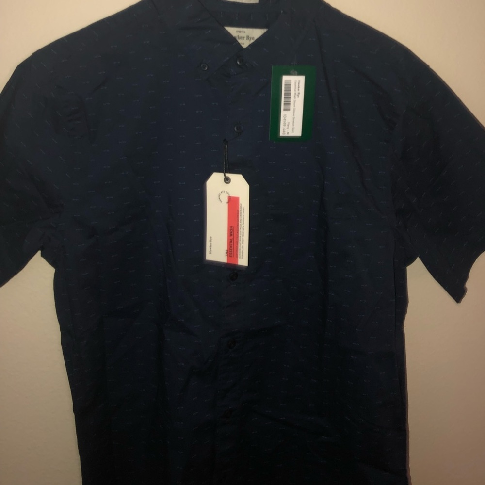 Short sleeve button up brand new